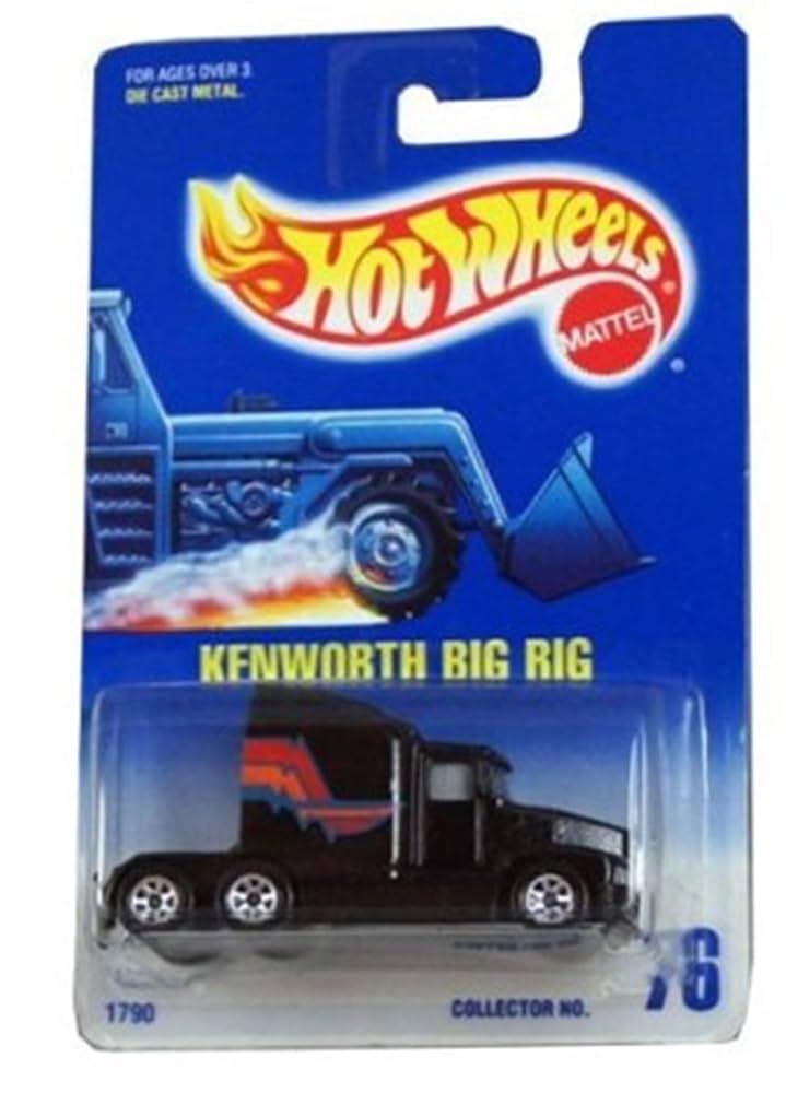 Amazon.com: Hot Wheels 1992 #76 Kenworth Big Rig : Toys & Games